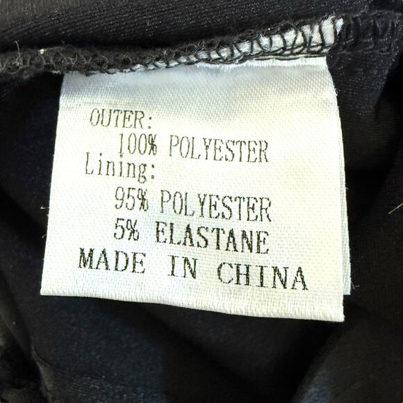 Call Me Eden Black Mesh Overlay Midi Dress Womens Size Small Office Siren - Picture 9 of 10